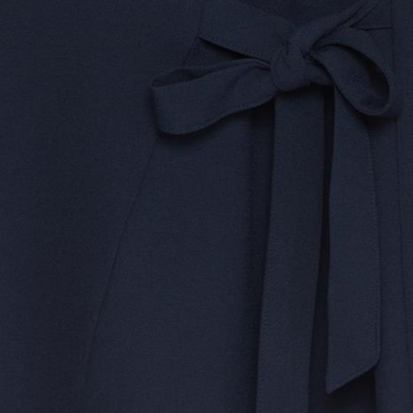 Ichi navy dress with open back - Picture 2 of 3